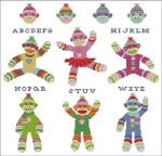 (image for) Sock Monkeys Colorful